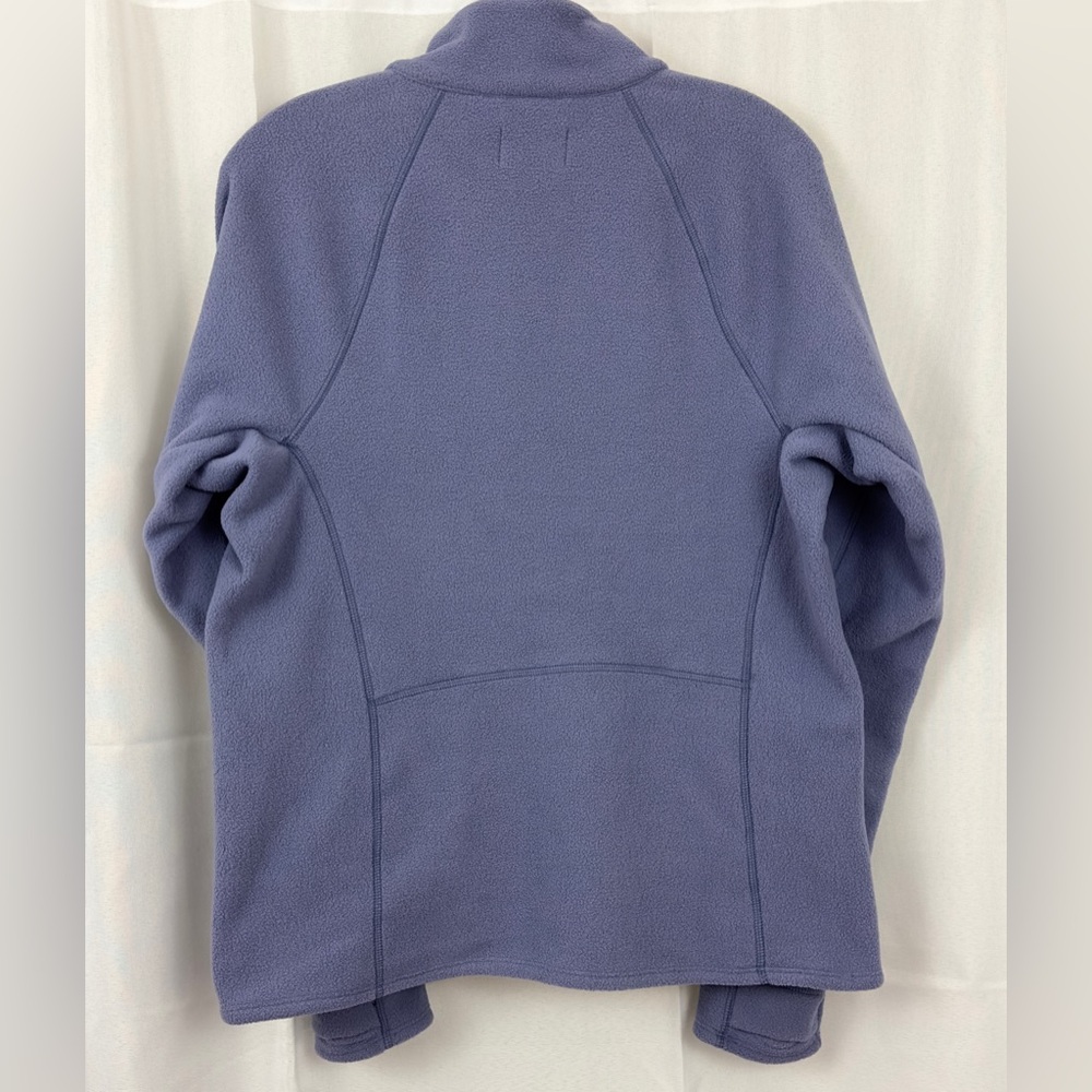 Bass Outdoor Woman’s Half Zip Fleece Pullover with Thumbholes Heron Color M NWT - Picture 9 of 13